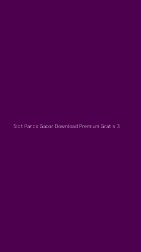 Tampilan Antarmuka Aplikasi Slot Panda Gacor Download Premium Gratis - 3
