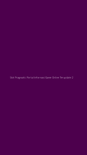 Tampilan Antarmuka Aplikasi Slot Pragmatic Portal Informasi Game Online Terupdate - 2