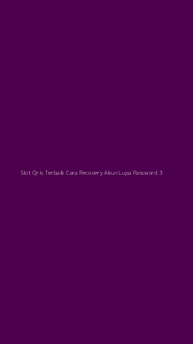 Tampilan Antarmuka Aplikasi Slot Qris Terbaik Cara Recovery Akun Lupa Password - 3