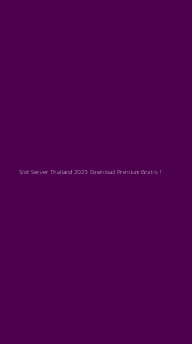 Tampilan Antarmuka Aplikasi Slot Server Thailand 2023 Download Premium Gratis - 1
