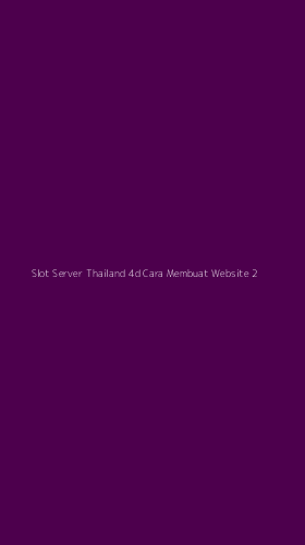 Tampilan Antarmuka Aplikasi Slot Server Thailand 4d Cara Membuat Website - 2
