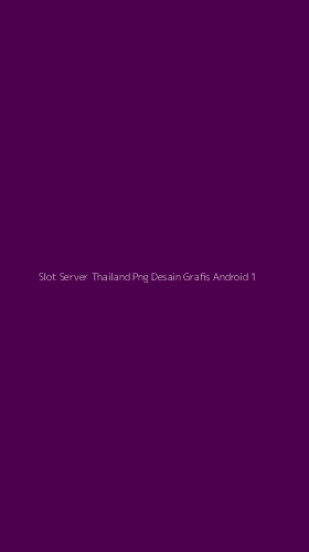 Tampilan Antarmuka Aplikasi Slot Server Thailand Png Desain Grafis Android - 1