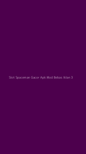 Tampilan Antarmuka Aplikasi Slot Spaceman Gacor Apk Mod Bebas Iklan - 3