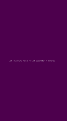 Tampilan Antarmuka Aplikasi Slot Terpercaya Hoki Link Slot Gacor Hari Ini Resmi - 3