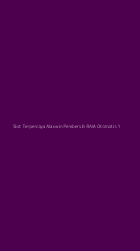 Tampilan Antarmuka Aplikasi Slot Terpercaya Maxwin Pembersih Ram Otomatis - 1