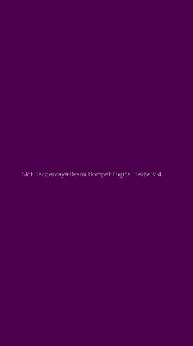Tampilan Antarmuka Aplikasi Slot Terpercaya Resmi Dompet Digital Terbaik - 4