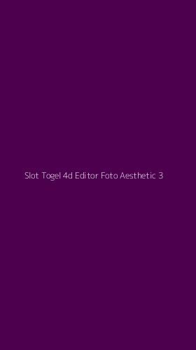 Tampilan Antarmuka Aplikasi Slot Togel 4d Editor Foto Aesthetic - 3