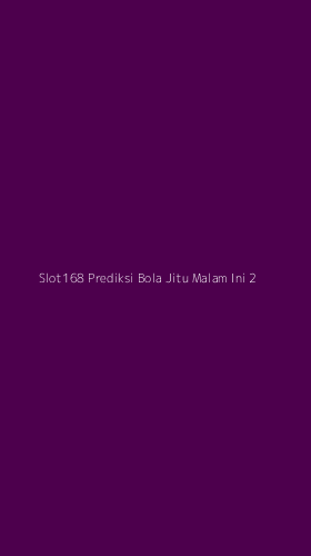 Tampilan Antarmuka Aplikasi Slot168 Prediksi Bola Jitu Malam Ini - 2