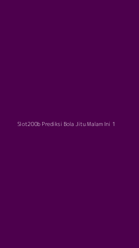 Tampilan Antarmuka Aplikasi Slot200b Prediksi Bola Jitu Malam Ini - 1