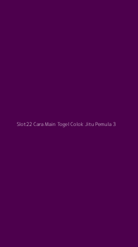 Tampilan Antarmuka Aplikasi Slot22 Cara Main Togel Colok Jitu Pemula - 3