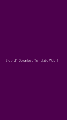 Tampilan Antarmuka Aplikasi Slot4d1 Download Template Web - 1