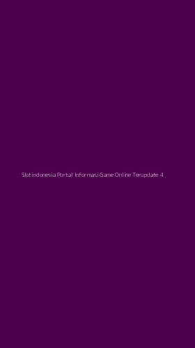 Tampilan Antarmuka Aplikasi Slotindonesia Portal Informasi Game Online Terupdate - 4