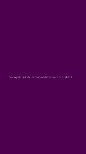 Tampilan Antarmuka Aplikasi Slotjago88 Link Portal Informasi Game Online Terupdate - 1