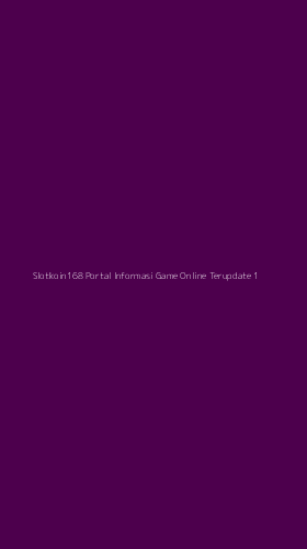 Tampilan Antarmuka Aplikasi Slotkoin168 Portal Informasi Game Online Terupdate - 1