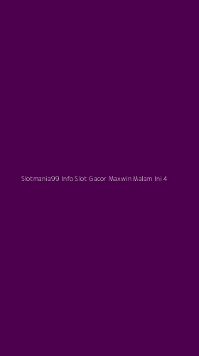Tampilan Antarmuka Aplikasi Slotmania99 Info Slot Gacor Maxwin Malam Ini - 4