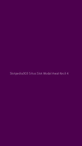 Tampilan Antarmuka Aplikasi Slotpedia303 Situs Slot Modal Awal Kecil - 4