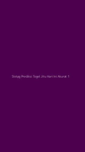 Tampilan Antarmuka Aplikasi Slotpg Prediksi Togel Jitu Hari Ini Akurat - 1