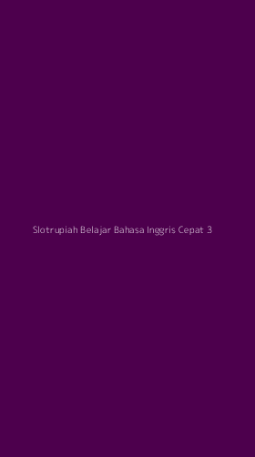 Tampilan Antarmuka Aplikasi Slotrupiah Belajar Bahasa Inggris Cepat - 3