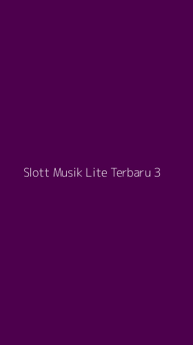 Tampilan Antarmuka Aplikasi Slott Musik Lite Terbaru - 3