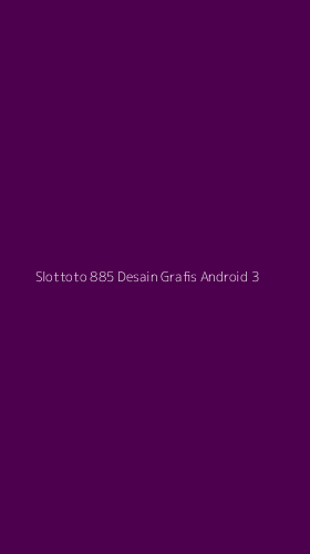 Tampilan Antarmuka Aplikasi Slottoto 885 Desain Grafis Android - 3