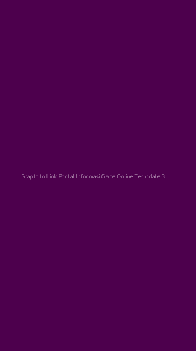 Tampilan Antarmuka Aplikasi Snaptoto Link Portal Informasi Game Online Terupdate - 3