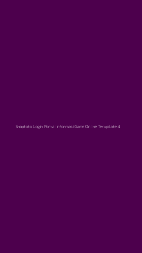 Tampilan Antarmuka Aplikasi Snaptoto Login Portal Informasi Game Online Terupdate - 4