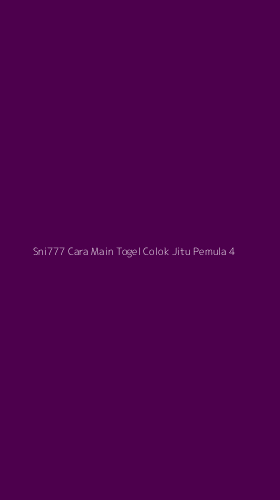 Tampilan Antarmuka Aplikasi Sni777 Cara Main Togel Colok Jitu Pemula - 4