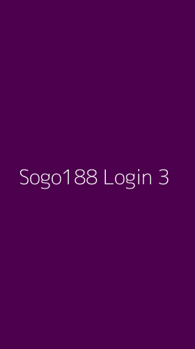 Tampilan Antarmuka Aplikasi Sogo188 Login - 3