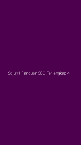 Tampilan Antarmuka Aplikasi Soju11 Panduan Seo Terlengkap - 4