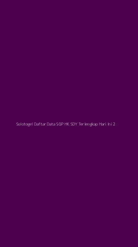 Tampilan Antarmuka Aplikasi Solotogel Daftar Data Sgp Hk Sdy Terlengkap Hari Ini - 2