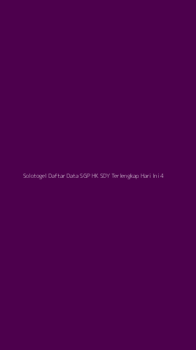 Tampilan Antarmuka Aplikasi Solotogel Daftar Data Sgp Hk Sdy Terlengkap Hari Ini - 4