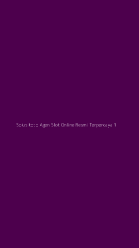 Tampilan Antarmuka Aplikasi Solusitoto Agen Slot Online Resmi Terpercaya - 1