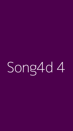 Tampilan Antarmuka Aplikasi Song4d - 4