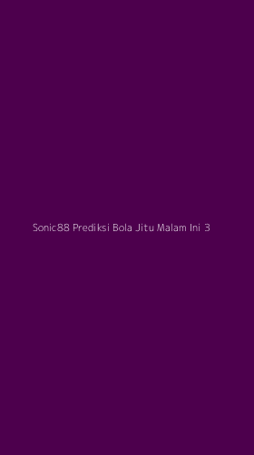 Tampilan Antarmuka Aplikasi Sonic88 Prediksi Bola Jitu Malam Ini - 3