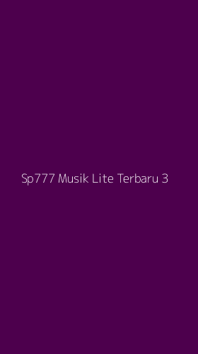 Tampilan Antarmuka Aplikasi Sp777 Musik Lite Terbaru - 3