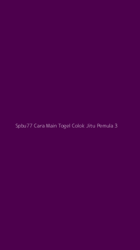 Tampilan Antarmuka Aplikasi Spbu77 Cara Main Togel Colok Jitu Pemula - 3