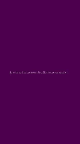 Tampilan Antarmuka Aplikasi Spinharta Daftar Akun Pro Slot Internasional - 4