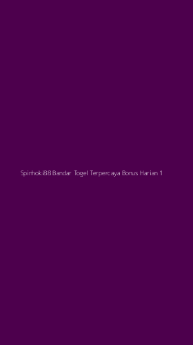 Tampilan Antarmuka Aplikasi Spinhoki88 Bandar Togel Terpercaya Bonus Harian - 1