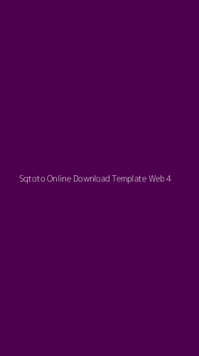 Tampilan Antarmuka Aplikasi Sqtoto Online Download Template Web - 4