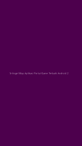 Tampilan Antarmuka Aplikasi Sritogel Wap Aplikasi Portal Game Terbaik Android - 2