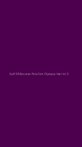Tampilan Antarmuka Aplikasi Ssd138 Bocoran Pola Slot Olympus Hari Ini - 3