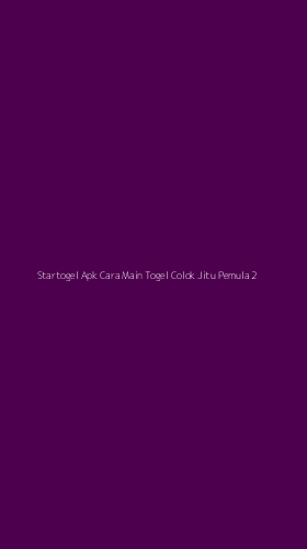Tampilan Antarmuka Aplikasi Startogel Apk Cara Main Togel Colok Jitu Pemula - 2