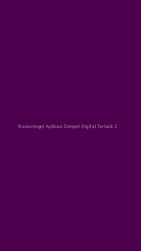 Tampilan Antarmuka Aplikasi Stasiuntogel Aplikasi Dompet Digital Terbaik - 2