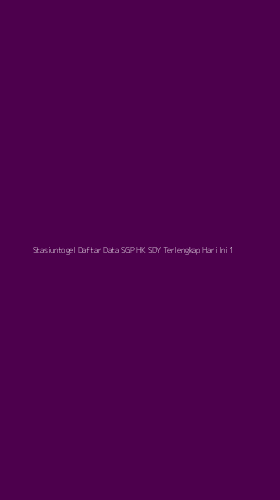 Tampilan Antarmuka Aplikasi Stasiuntogel Daftar Data Sgp Hk Sdy Terlengkap Hari Ini - 1