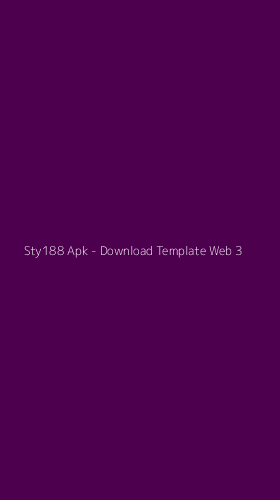 Tampilan Antarmuka Aplikasi Sty188 Apk - Download Template Web - 3