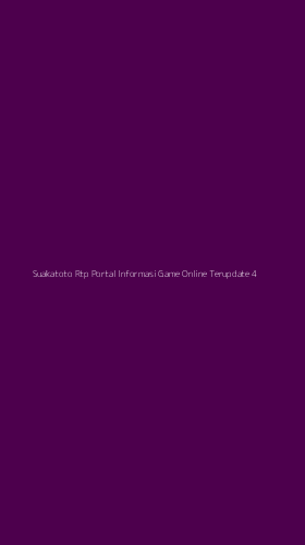 Tampilan Antarmuka Aplikasi Suakatoto Rtp Portal Informasi Game Online Terupdate - 4