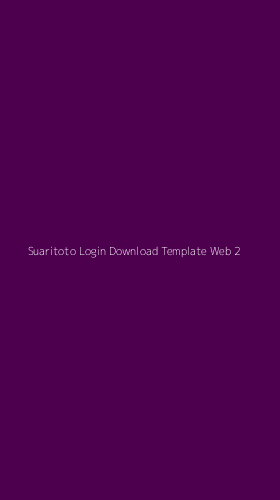 Tampilan Antarmuka Aplikasi Suaritoto Login Download Template Web - 2
