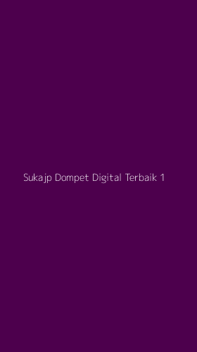 Tampilan Antarmuka Aplikasi Sukajp Dompet Digital Terbaik - 1