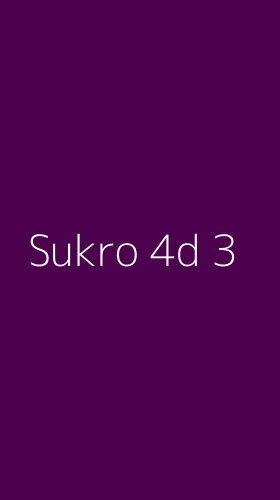 Tampilan Antarmuka Aplikasi Sukro 4d - 3
