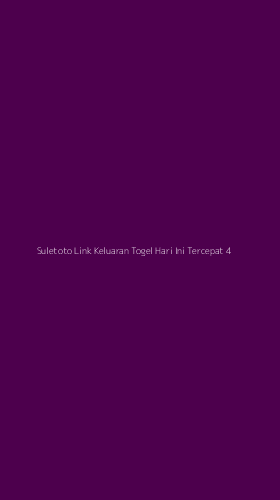 Tampilan Antarmuka Aplikasi Suletoto Link Keluaran Togel Hari Ini Tercepat - 4